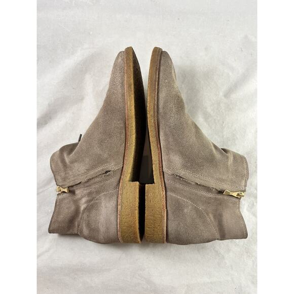 Kate Spade Bellamy Suede Ankle Boots Tassel Accents Booties Size 8.5 - Picture 6 of 11